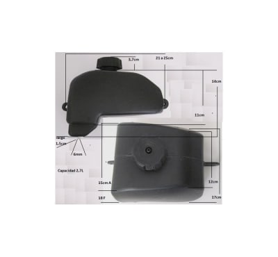 Estanque Bencina L Moto ATV 2,7L1