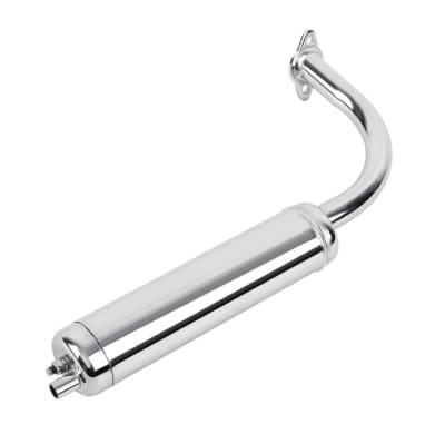 Tubo Escape Silenciador Motor Bici5
