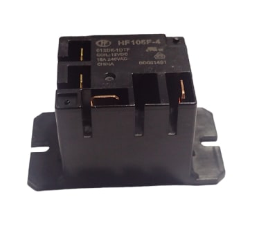 Relay Rele HF105F-4 12VDC 15A 240 VAC 4Pines1