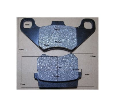 Pastillas freno moto 110cc Tr-Rec1