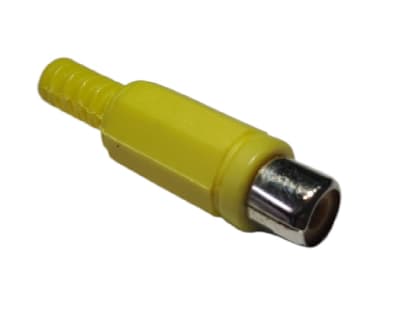 Conector Dc Plug Hembra 3mm Amarillo9