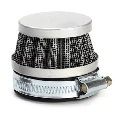 Filtro Aire DI-42mm R Aluminio Plateado1