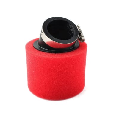 Filtro Aire DI-44-46mm Esponja 45° Boca Rojo1