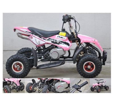 Mini Moto ATV 49cc 2T aro 4 Cuadrimoto Rosado1