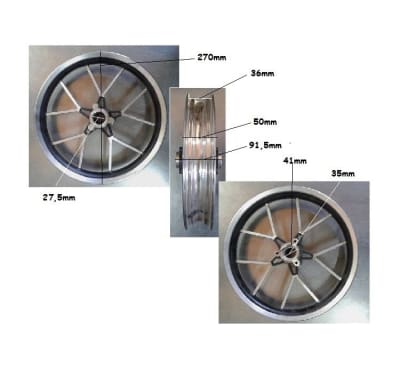 Llanta 10D 2.75/2.50 delantera1