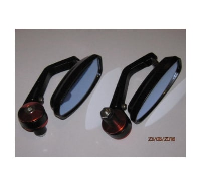 Espejo tope manubrio c/rojo A263-6A1