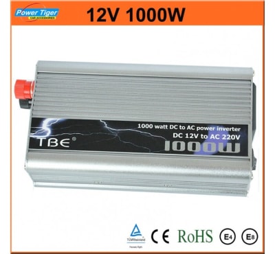 Inversor 1000w corriente 12v a 220v2