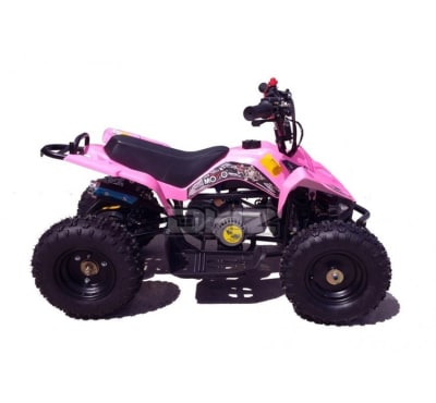 Mini Moto atv 49cc 2T aro 6 Cuadrimoto Rosado1