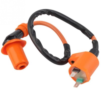 Bobina encendido GY6 naranjo 1C 2S1