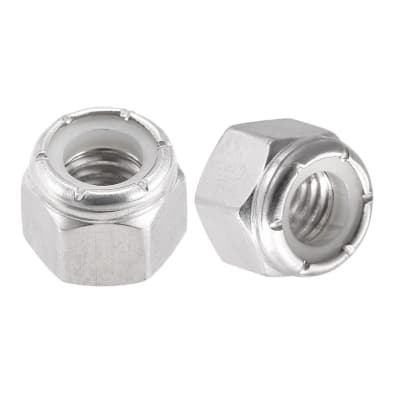Tuerca Hexagonal de Seguridad 3/8 Hilo 16G x 5Unid.5