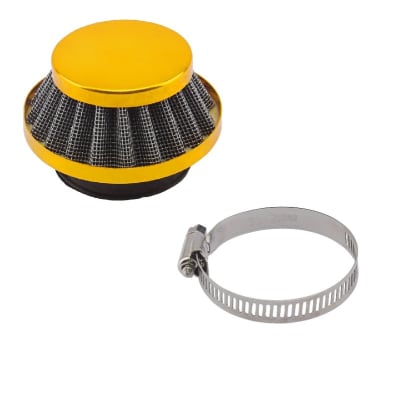 Filtro Aire DI-42mm Aluminio Dorado1