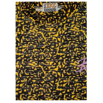 Polera Estampada M/C BZ-1 T-L Amarillo1
