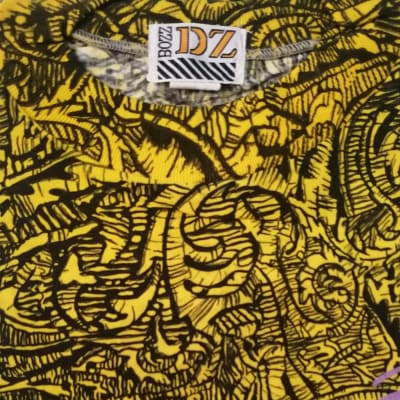 Polera Estampada M/C BZ-2 T-L Amarillo1