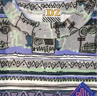 Polera Estampada M/C BZ-5 RO T-S Gris1