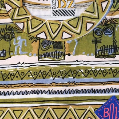 Polera Estampada M/C BZ-5 RO T-M Verde1