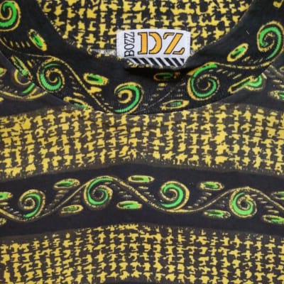 Polera Estampada M/C BZ-7 T-L Amarillo1