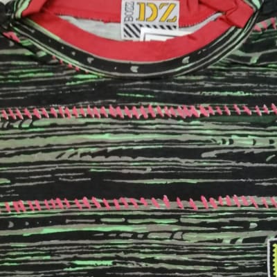 Polera Estampada M/C BZ-8 T-M Rojo1