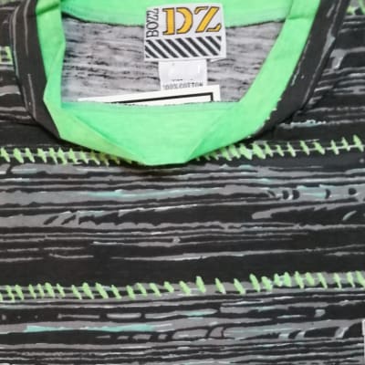Polera Estampada M/C BZ-8 T-M Verde1