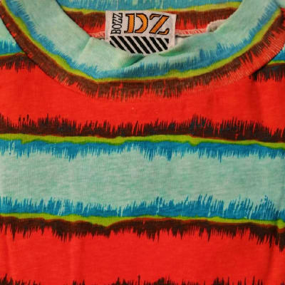 Polera Estampada M/C DZ-10 T-L Celeste2