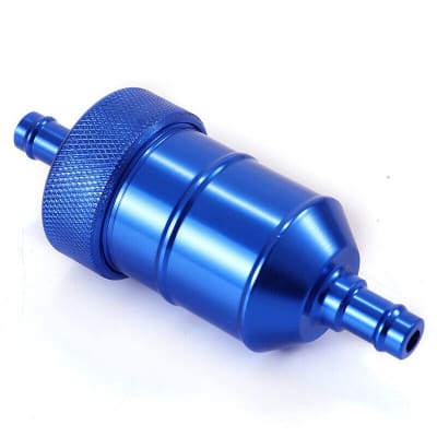 Filtro Bencina aluminio CI Azul7