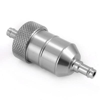 Filtro Bencina aluminio CI Plateado7