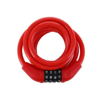 Candado Clave de 4 Digitos Rojo2