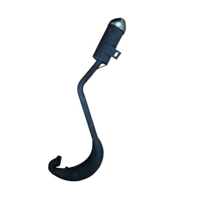 Tubo Escape Mini Moto 49cc 2T Negro2