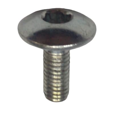 Perno Parker M5x16mm Paso 1.0 Cromado Cabeza Sombrero Redonda Plana4