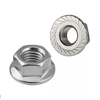 Tuerca Brida Grafilada Dentada Bloqueo M6 Zincada1