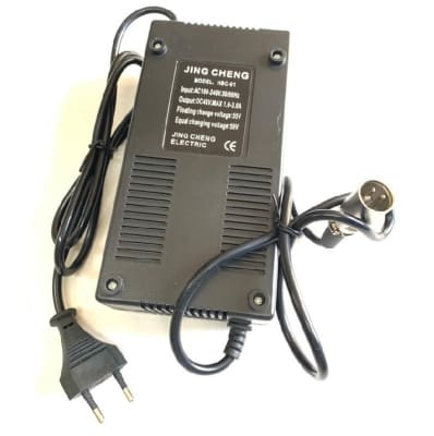 CARGADOR 48VDC MOTOS SCOOTER ELECTRICAS 100-240VAC SALIDA 48VDC 1.0-3.0A1