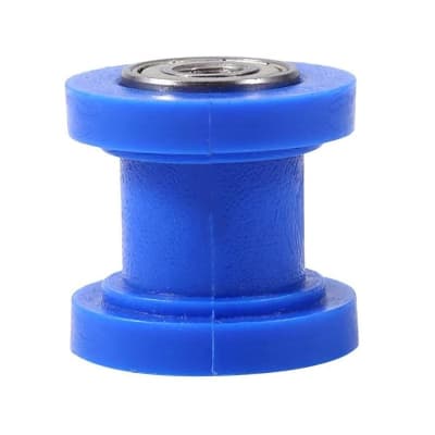 Rodillo Tensor Guia Cadena 10mm Azul Moto1