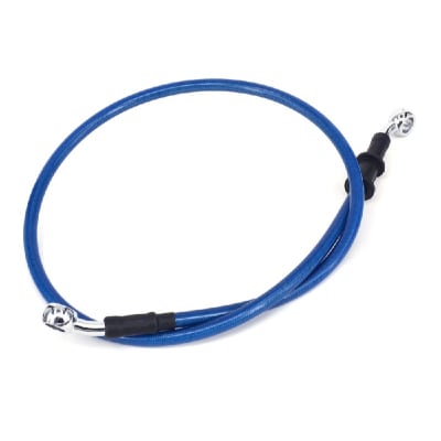 Tubo Manguera de Freno Flexible Hidraulico Moto 1mt Azul1