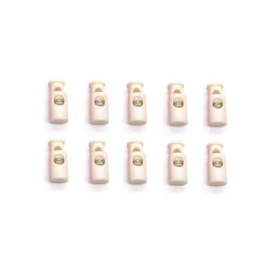 Tanka Plástica Cordón Beige 10unid.1