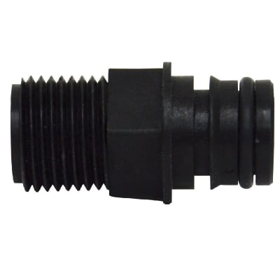 Conector Rápido 19mm a HE 1/2'' Recto 1 Oring3