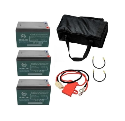 Kit Baterias 36VDC 12AH 6-DZM-12 Moto Scooter1