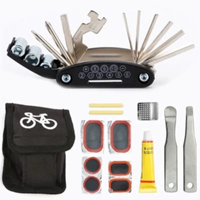 Kit Herramientas Y Reparacion Neumáticos Portátil Bicicletas1