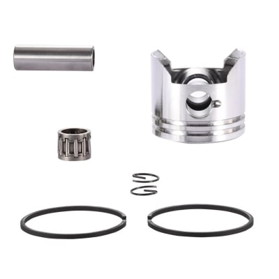 Kit Pistón 44mm Motor 49cc 2T Anillos Buje Rodamiento Seguros1