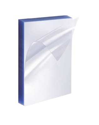 Micas lisa Transparente PVC Carta 200mic 100U1