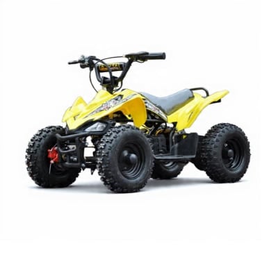 Mini Moto atv 49cc 2T aro 6 Cuadrimoto Amarillo3