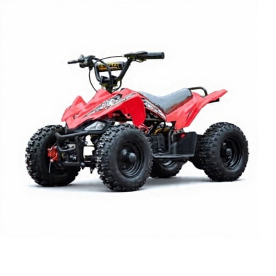 Mini Moto atv 49cc 2T aro 6 Cuadrimoto Rojo3