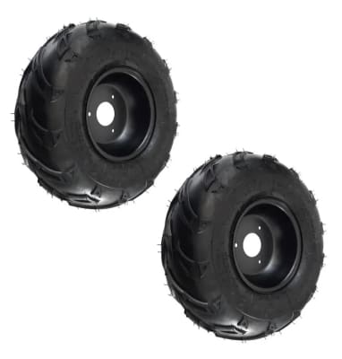 Par Neumáticos 07D 16x8-7 28F 4Ply Tubeless con Llanta1