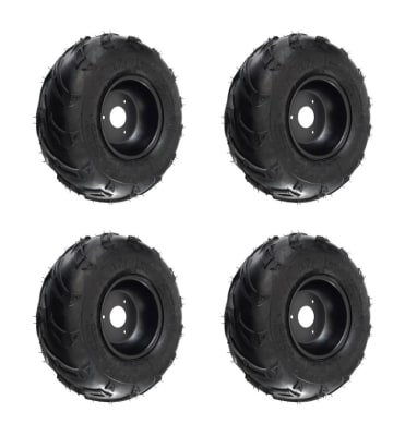 4 Neumáticos 07D 16x8-7 28F 4Ply Tubeless con Llanta1