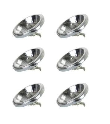 Pack 6 Lámparas Alógenas HL111 12V G53 24° 50W1