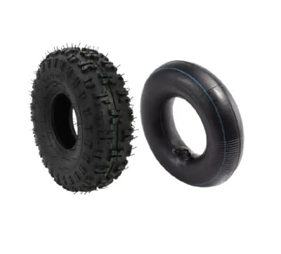 Neumático 04D 4.10-4 4PLY con Cámara V-curva Moto ATV Scooter1