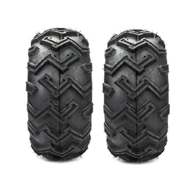 Par Neumático 21x7-10 6ply Duro Excavator Tubuless Atv1