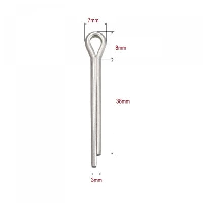 Pasador Chaveta Seguro Tuerca 46mm1