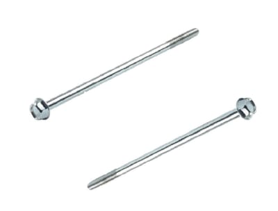 2 Pernos Brida Zincado Hexagonal M8×90 Paso 1.251