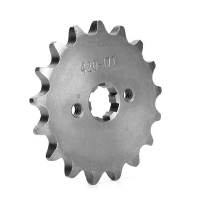 Piñon 420-17T P30 Eje-17 Esp 6mm Ataque1