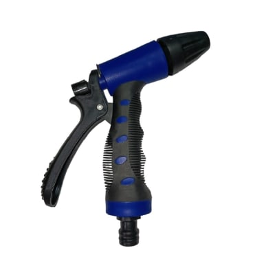 Pistola Riego Rociador de Agua Negra con Azul1