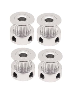4 Poleas Distribución Dentada GT2 20 Dientes 5mm1